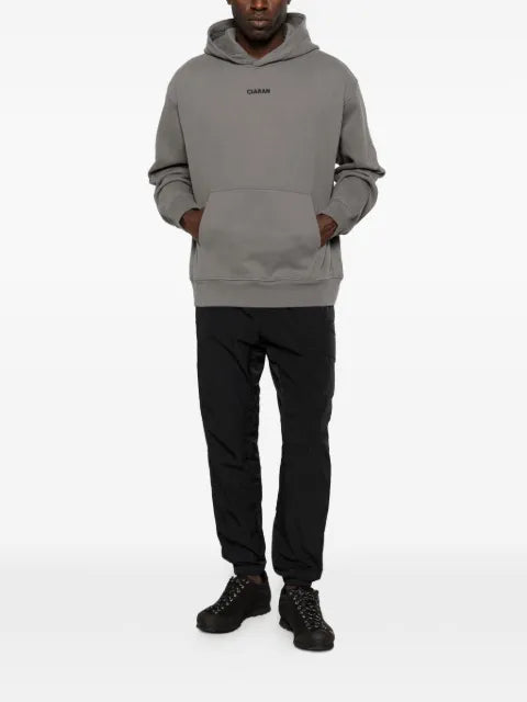 CIARAN logo-embroidered hoodie