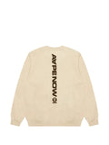 AAPE BY *A BATHING APE® logo-patch crew-neck sweatshirt